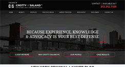 Desktop Screenshot of newyorkcriminallawyer-blog.com